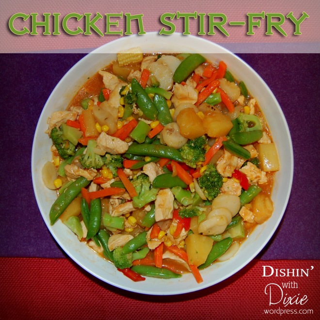 Chicken Stir-Fry from Dishin' with Dixie