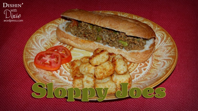 Sloppy Joes from Dishin' with Dixie