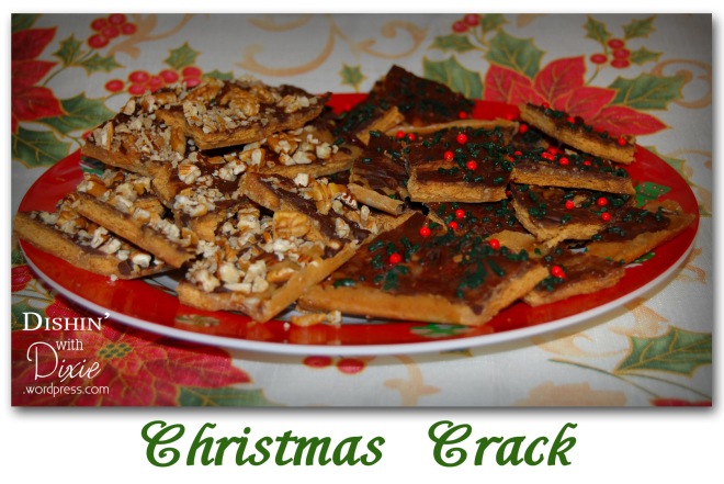 Christmas Crack from Dishin with Dixie