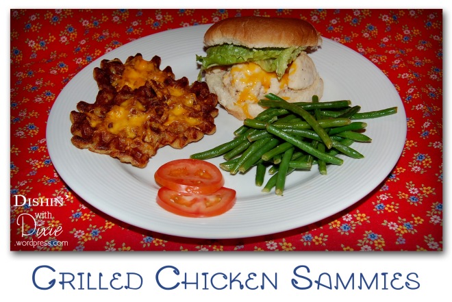 Grilled Chicken Sammies from Dishin' with Dixie